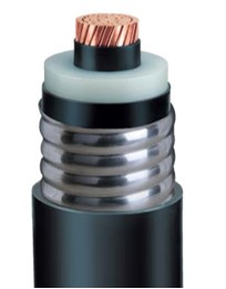 64/110kv Cu/XLPE 500mm2 Wrinkled Al Wrapper Waterproof Layer PVC Sheathed Power Cable