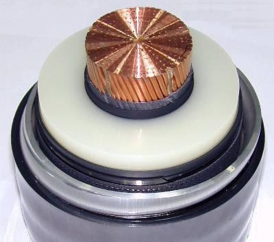 64/110kv Cu/XLPE/Cws/Lat/HDPE (PVC) Single Aluminium Copper Core 1000mm2 Power Cable