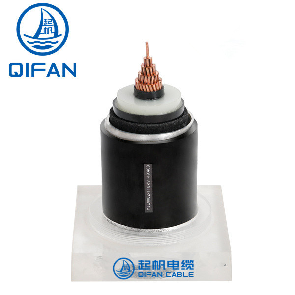 64/110kv Cu/XLPE/Cws/Lat/HDPE (PVC) Single Aluminium Copper Core 630mm2 Power Cable