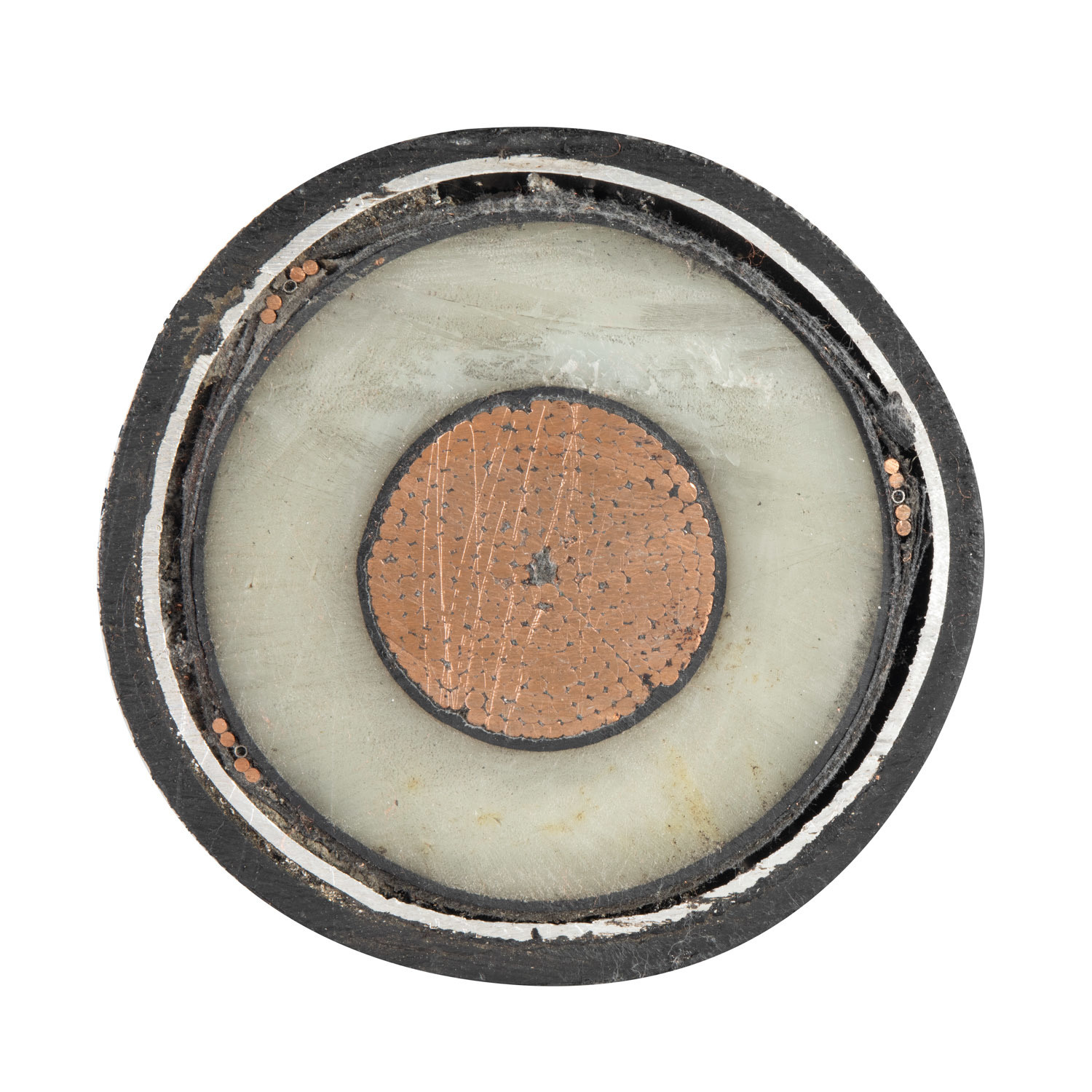 76/138kv Cu/XLPE/CAS/HDPE (PVC) Copper/Aluminum XLPE High Voltage Cable with Aluminium Corrugated Sheath