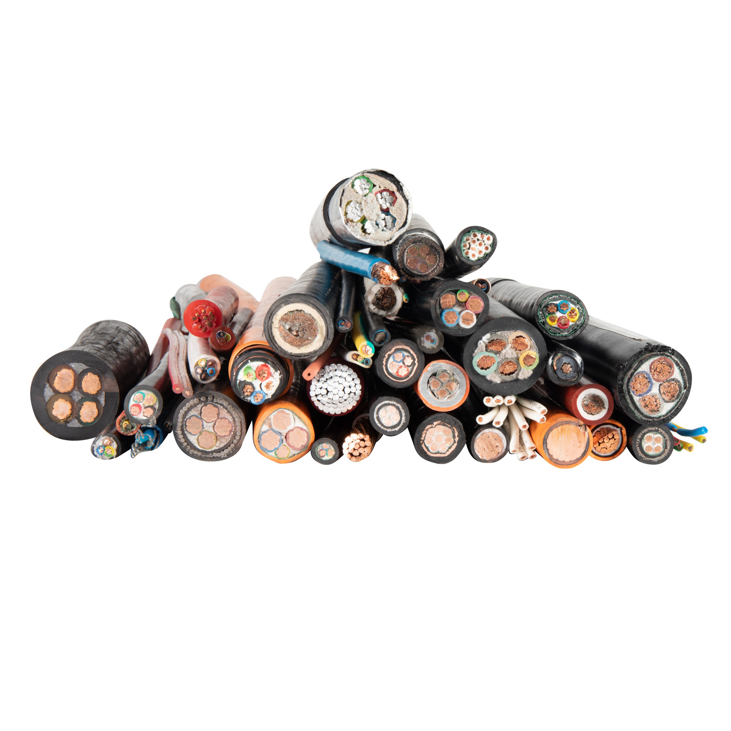 8.7/15 (17.5) Kv Copper/ Aluminum Conductor Three Core 3*35mm2 XLPE Insulated Cts Unarmored Cable