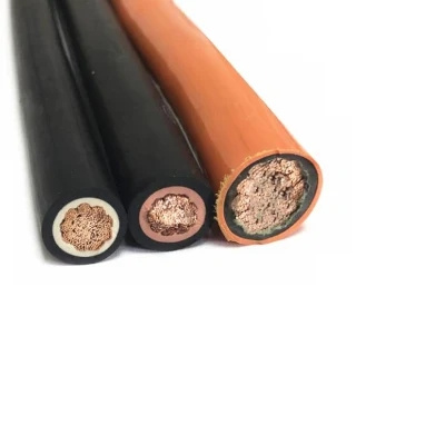 Arc Welding Copper Flexible Cable with Black or Orange Color