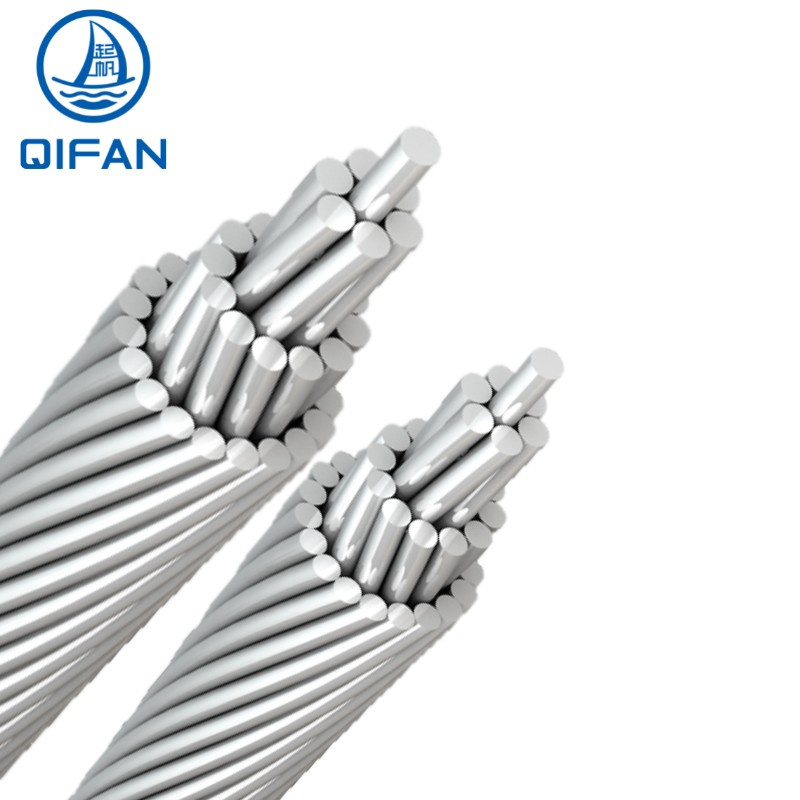 Conducteur en aluminium nu AAC Aster 2/0 taille AWG pour ligne aérienne