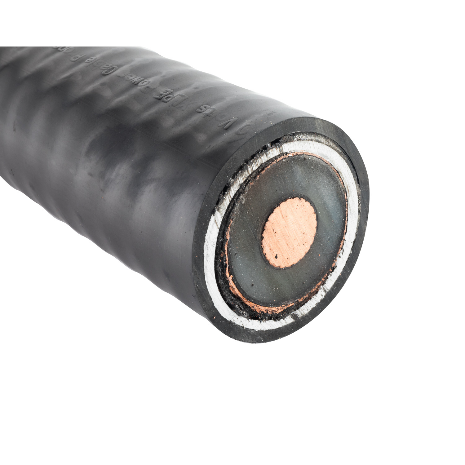 Cu/XLPE/CAS/PVC 66kv XLPE Insulated Underground Power Cable