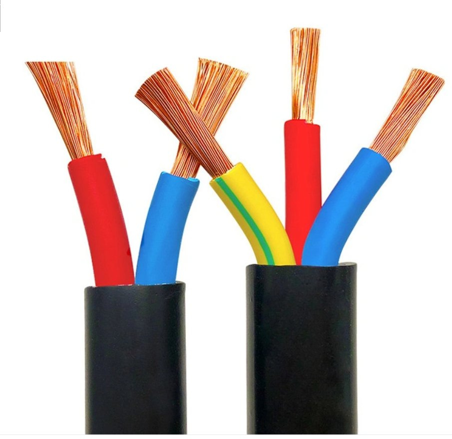 Compuesto de elastómero de cobre recocido eléctrico H05bb-F H07bb-F cable de goma