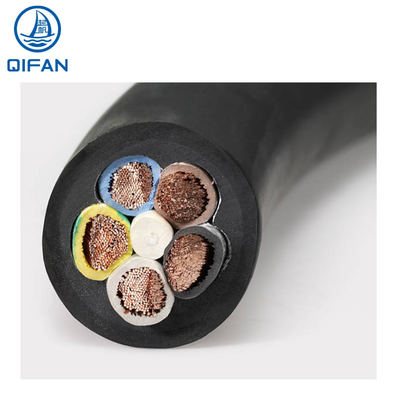 En 50525-2-21 450/750V H07rn-F 1.5mm2 2.5mm2 4mm2 6mm2 Flexible Rubber Cable