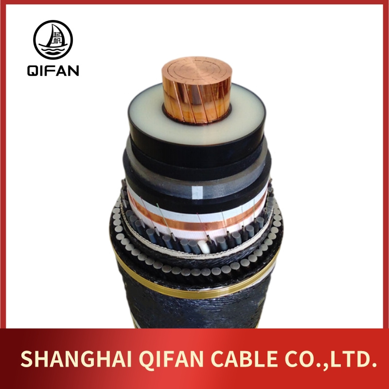 Factory Hot Sales Single Core 1600mm2 XLPE Insulated AC 30kv 66kv 132kv Submarine Cable