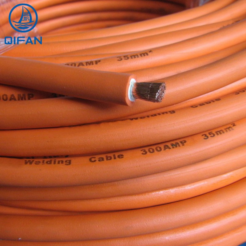 Hot Sale 2 Gauge Flexible Copper Single or Double Coated Battery Welding Cable