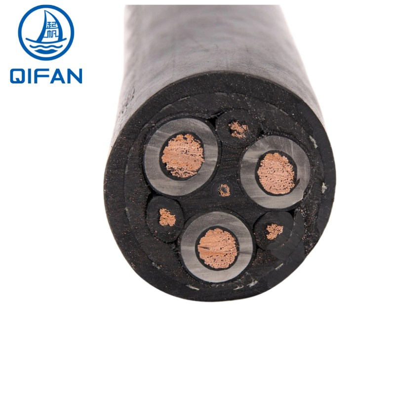 Câble électrique de traînage en vente pour utilisation minière souterraine, câble isolé en EPR 0.6/1kv 3.6/6kv 35kv câble flexible à gaine en caoutchouc