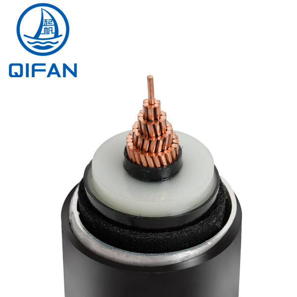 IEC 60840 220kv Power Cable Copper Core XLPE Insulated Lead Sheath and PVC Outer Sheath High Voltage Cable