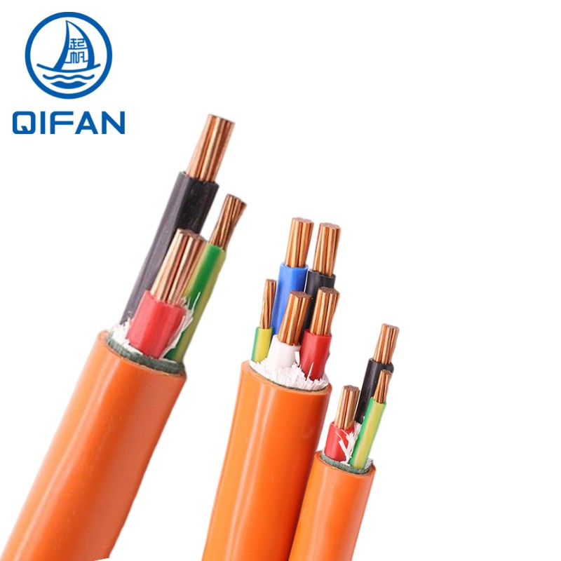 Câble circulaire orange, gaine en PVC, résistant aux UV 4G1.5 0.6/1kv 3c1.5+1.5