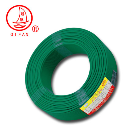 Fil de bâtiment en cuivre avec isolation en PVC 6mm2 H07V-R H07V-U BV