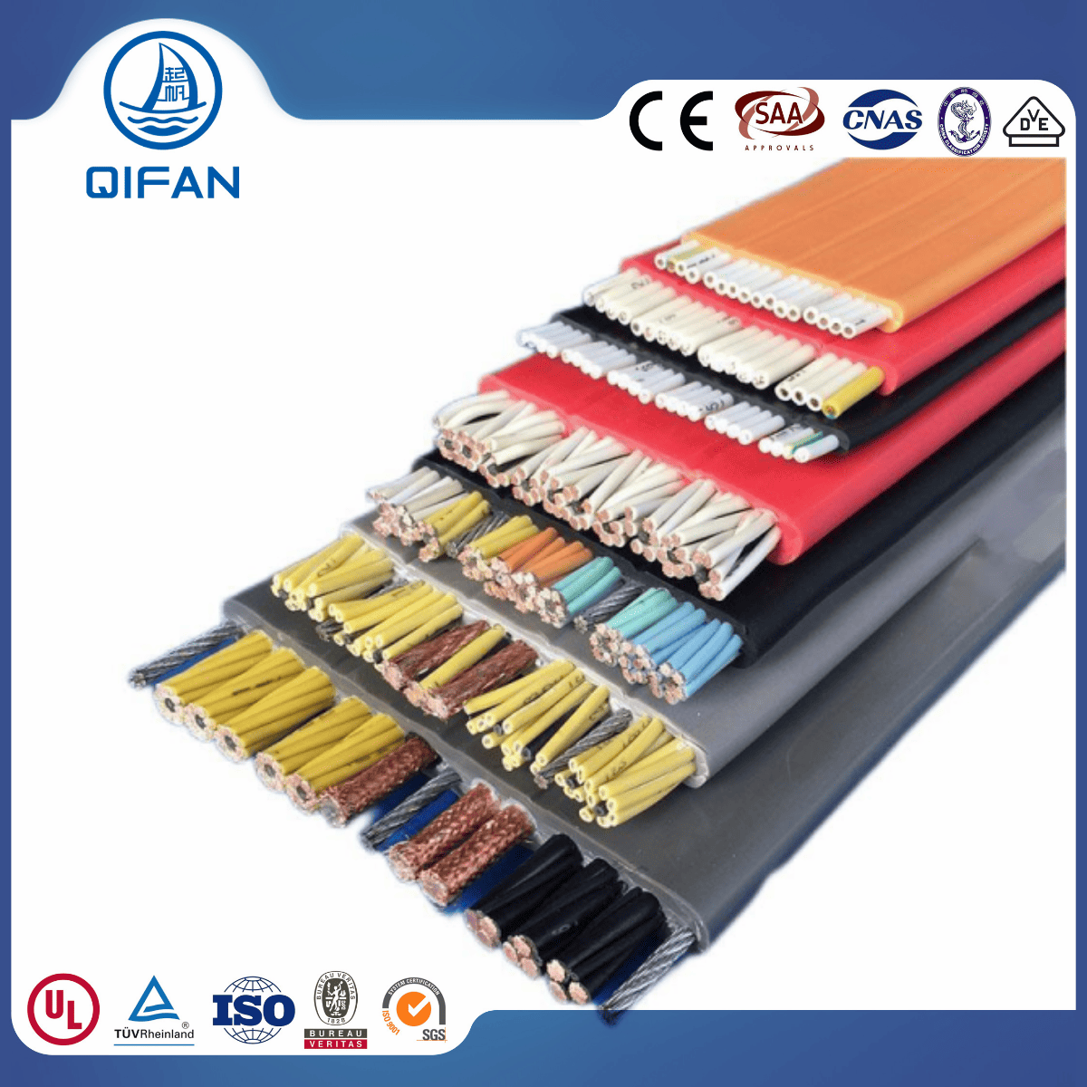 Ultra-Multi-Core Travel Cable Qifan Cable
