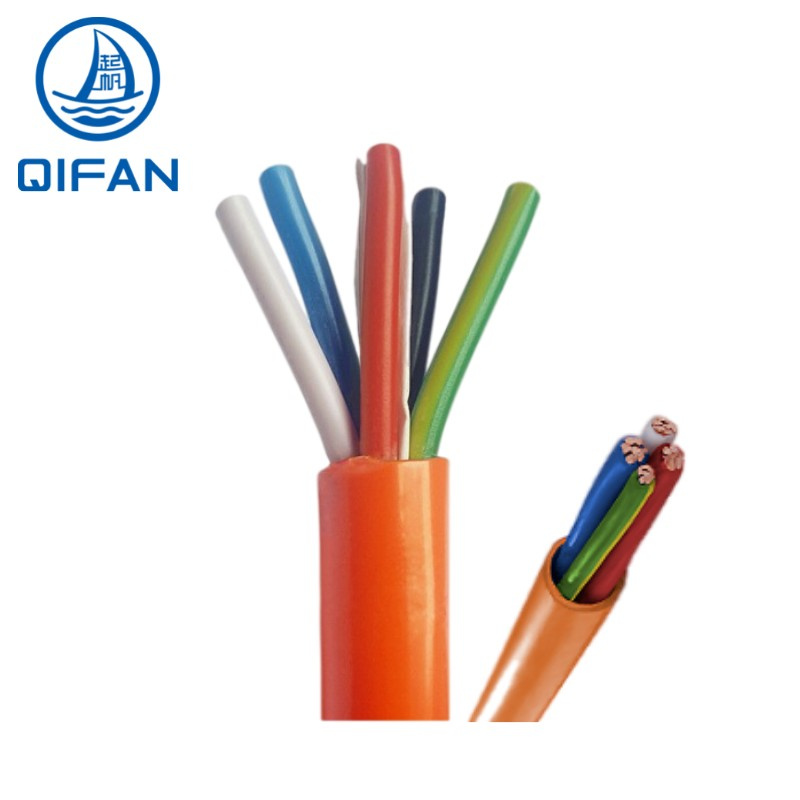 as Orange Circular, PVC Sheath, UV-Resistant 4X35 + 1X10 0.6/1kv (4 + E)