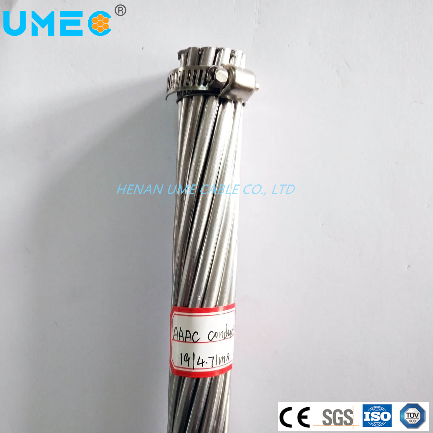 AAC/AAAC/ACSR/Acar Bare Conductors ACSR Aluminum Conductor Steel Reinforced Rabbit ACSR Dog Conductor 19/4.71mm