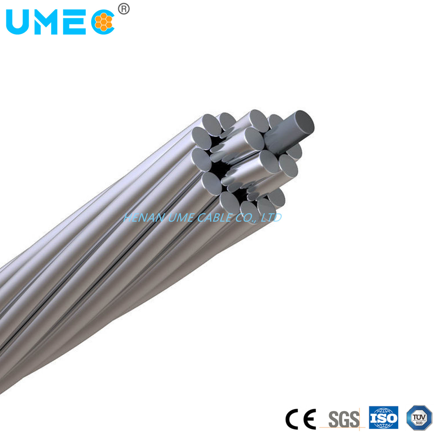 Chine Conducteur nu pour la transmission d′énergie, conducteur en aluminium renforcé d′acier fabrication et fournisseur
