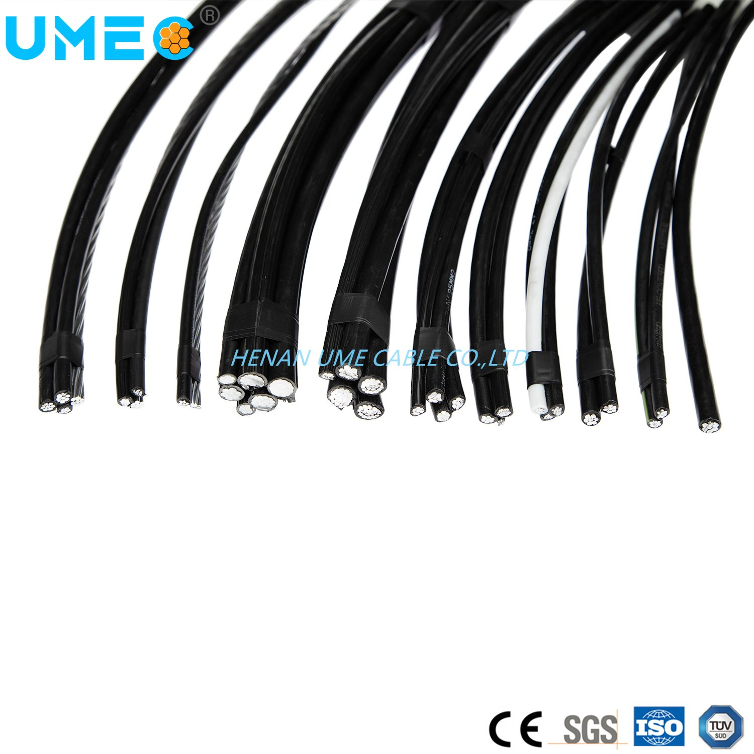 China Cable Factory Overhead Insulated Aerial Bundled Cable/ABC Cable/Service Drop Cables