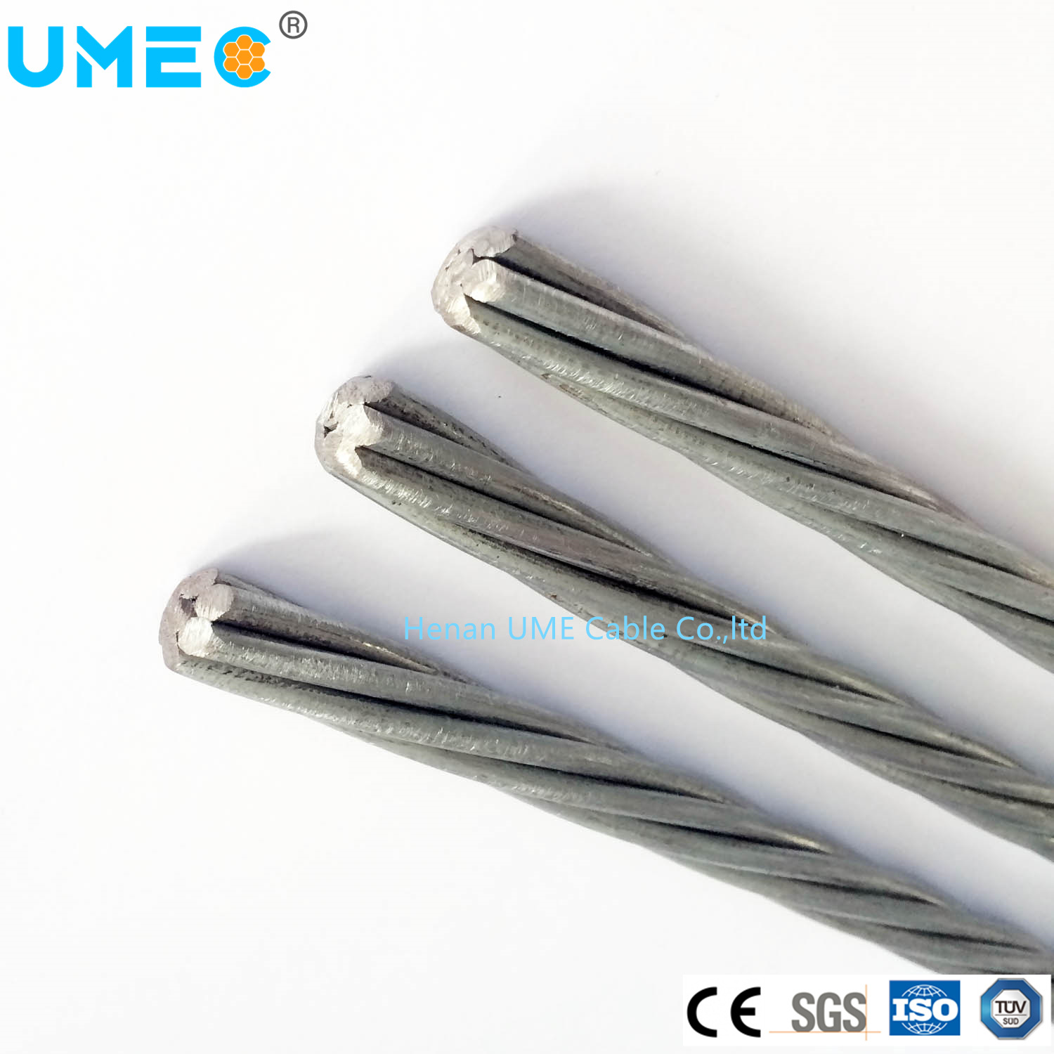 Clase a Clase B Clase C 3/8 Cable de acero galvanizado Ehs