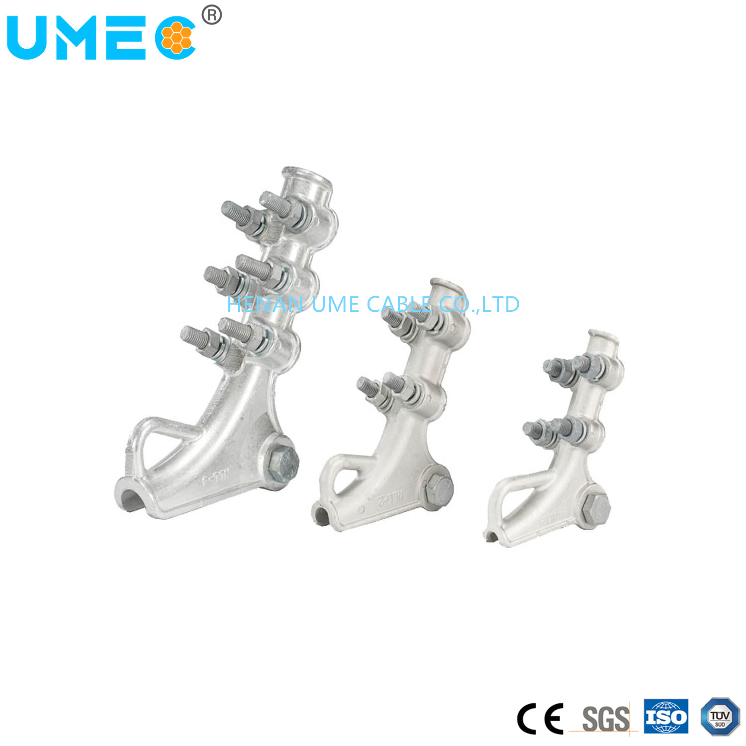 Dead End Clamp/ Anchor Clamp/Tension Clamp/Suspension Clamp/Strain Clamp for Overhead Cables/Conductors