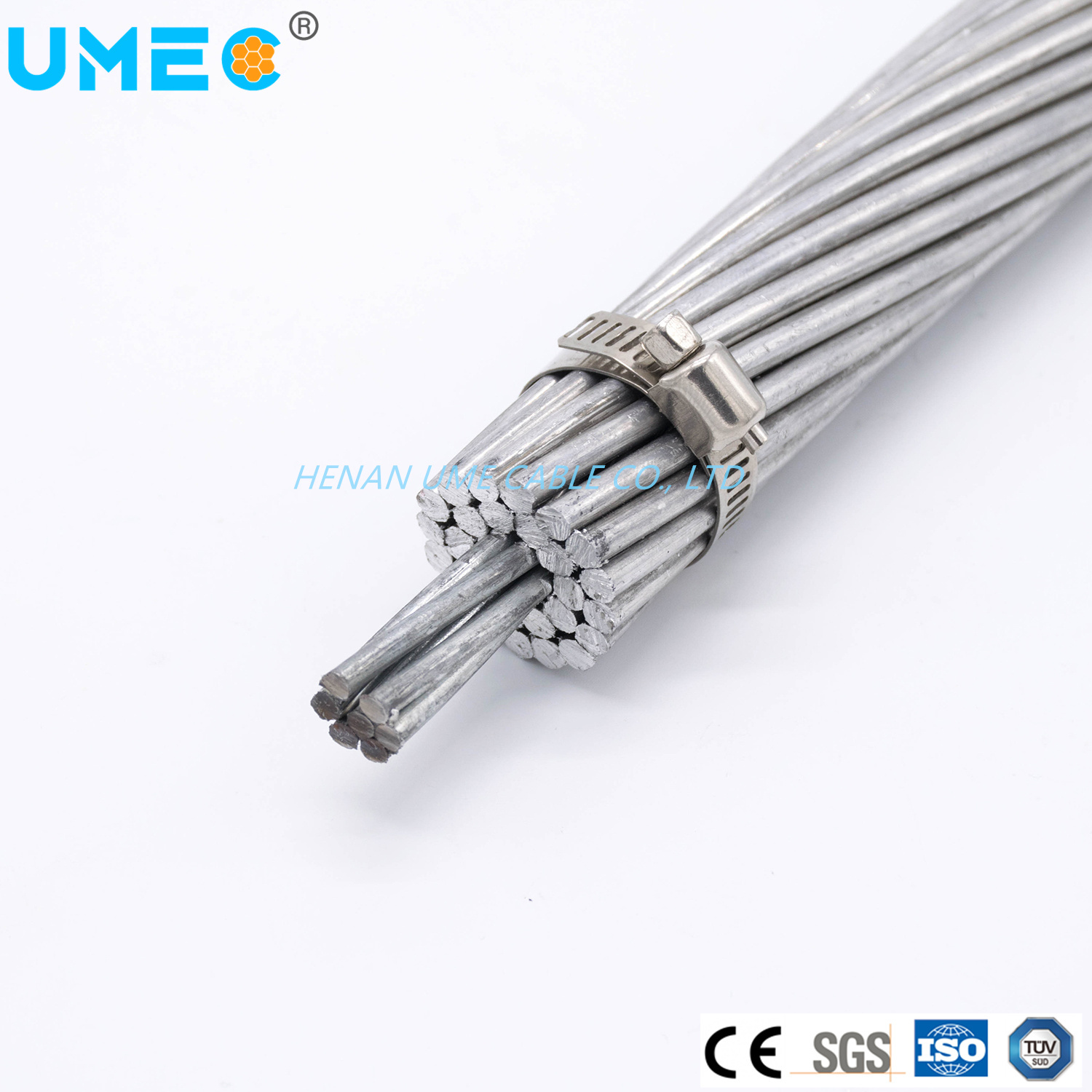 Electrical Overhead transmission Conductor Aluminum Conductor Steel Reinforced ACSR Conductor Raven Pigeon Brant Electric Conductor