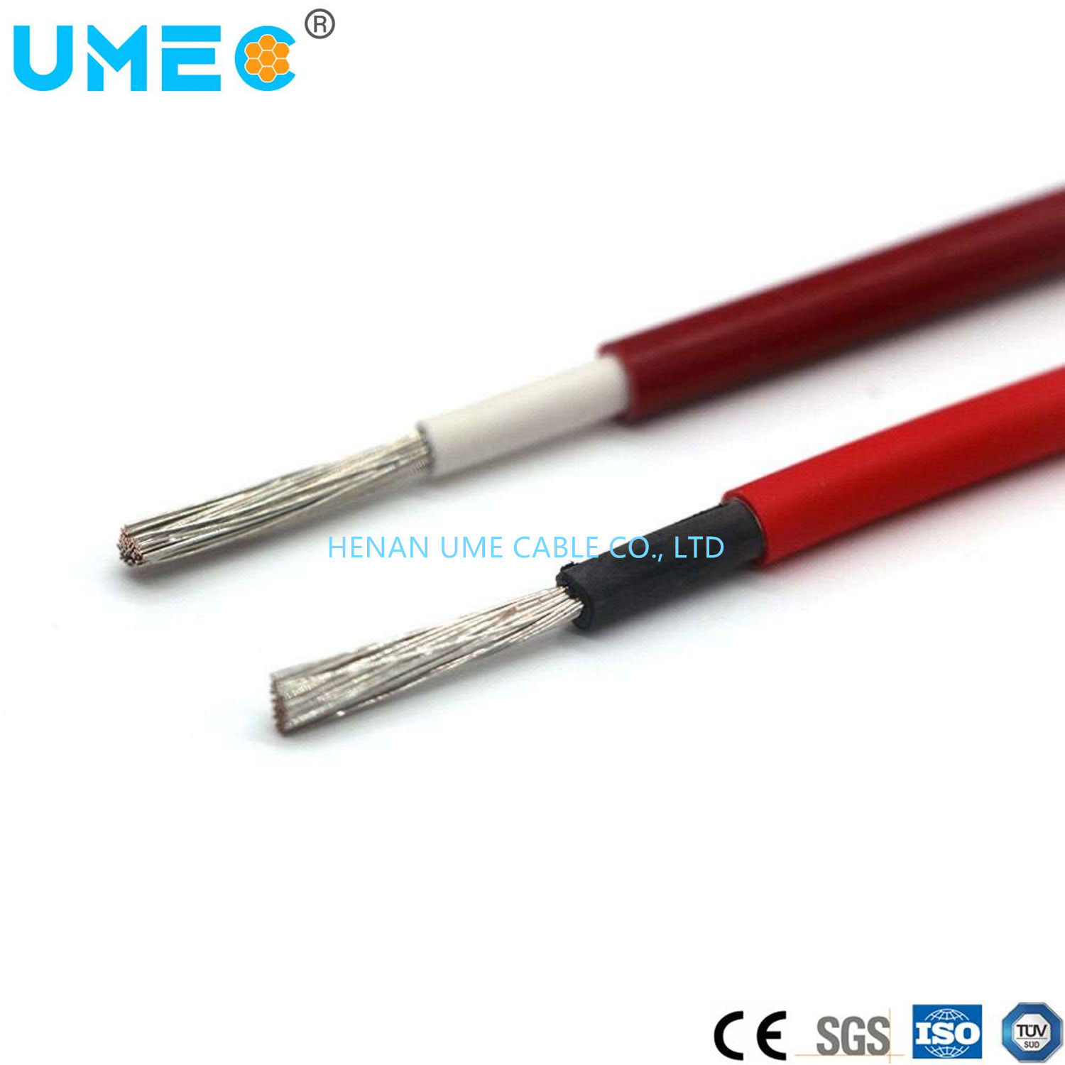 Factory Direct PV1-F 4mm2/ 6mm2/10mm2 /16mm2 Customized DC Solar Cable PV Wire for Solar Panel