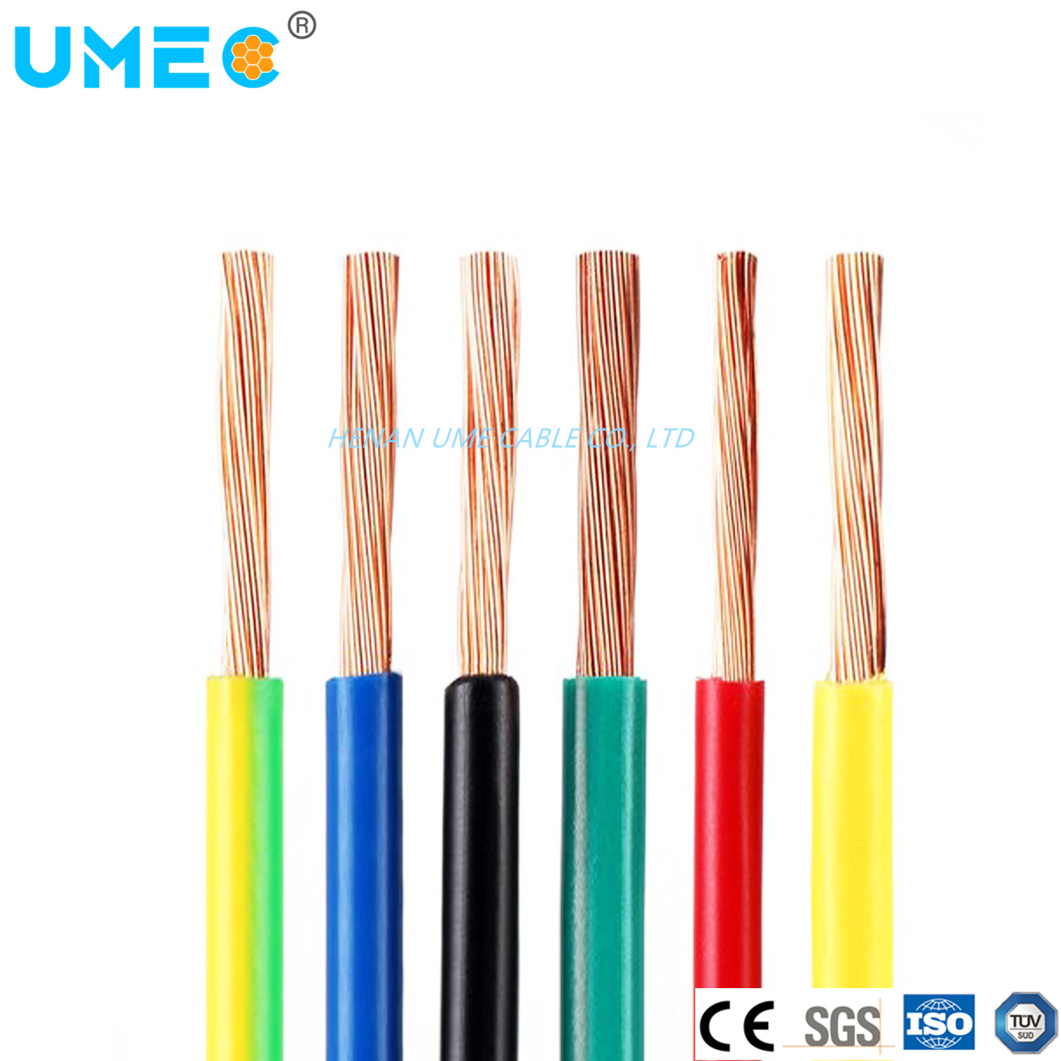 Flexible Conductor Cu Conductor PVC Insulated Flexible Wire RV