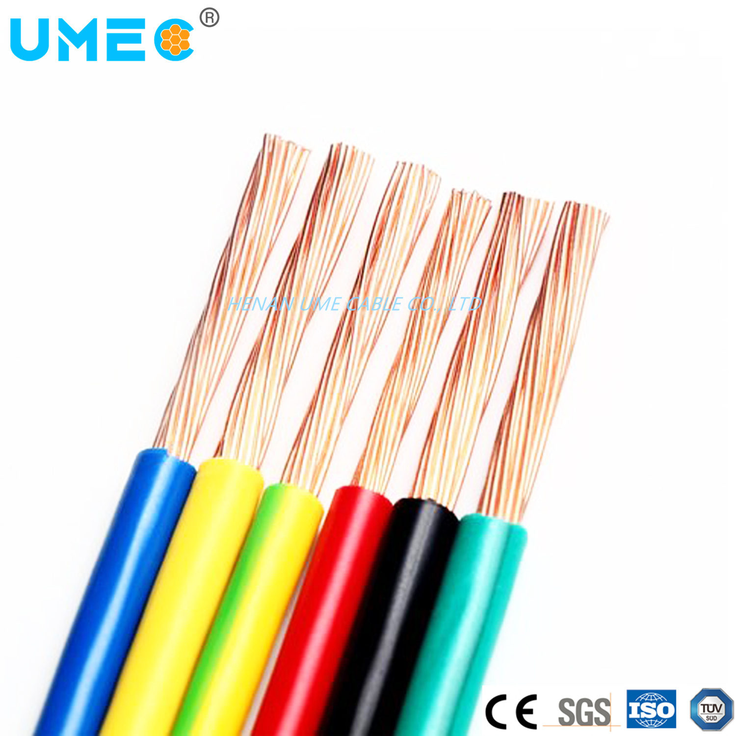 H07V-K (Yf) PVC Insulated Single Core Wire PVC Cables Hot 0.5mm 0.75mm 1.0mm 1.25mm 2.5mm RV