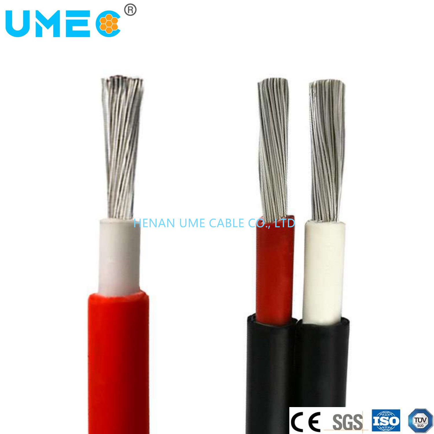 H1z2z2-K Red/Black LSZH Insulation and Sheath PV Cable