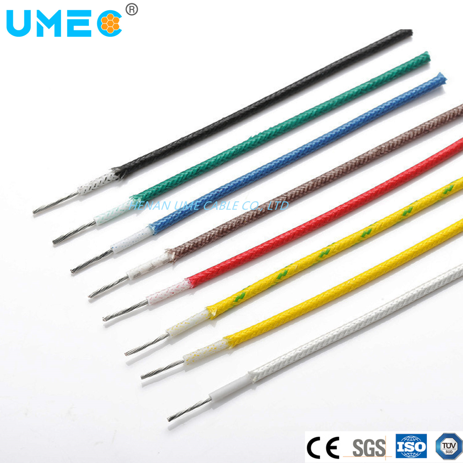 Heat Resistance Fine Tinned Copper Wires Strand Silicone Insulation Sif/Gl Wire -50º C~+180º C 1.5 10 16 25 35 50sqmm