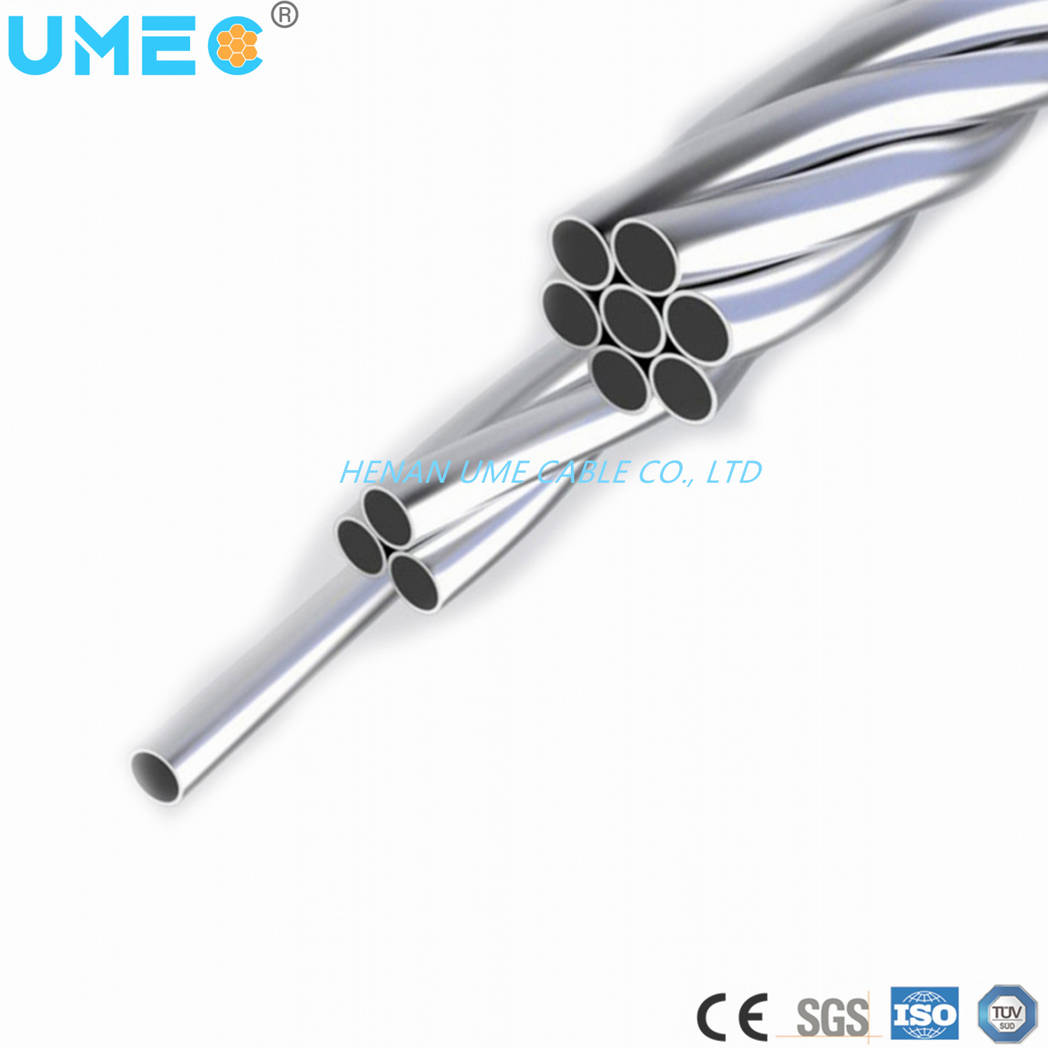 High Corrosion Resistance Aluminum Coating Aluminum Clad Steel Wire Acs