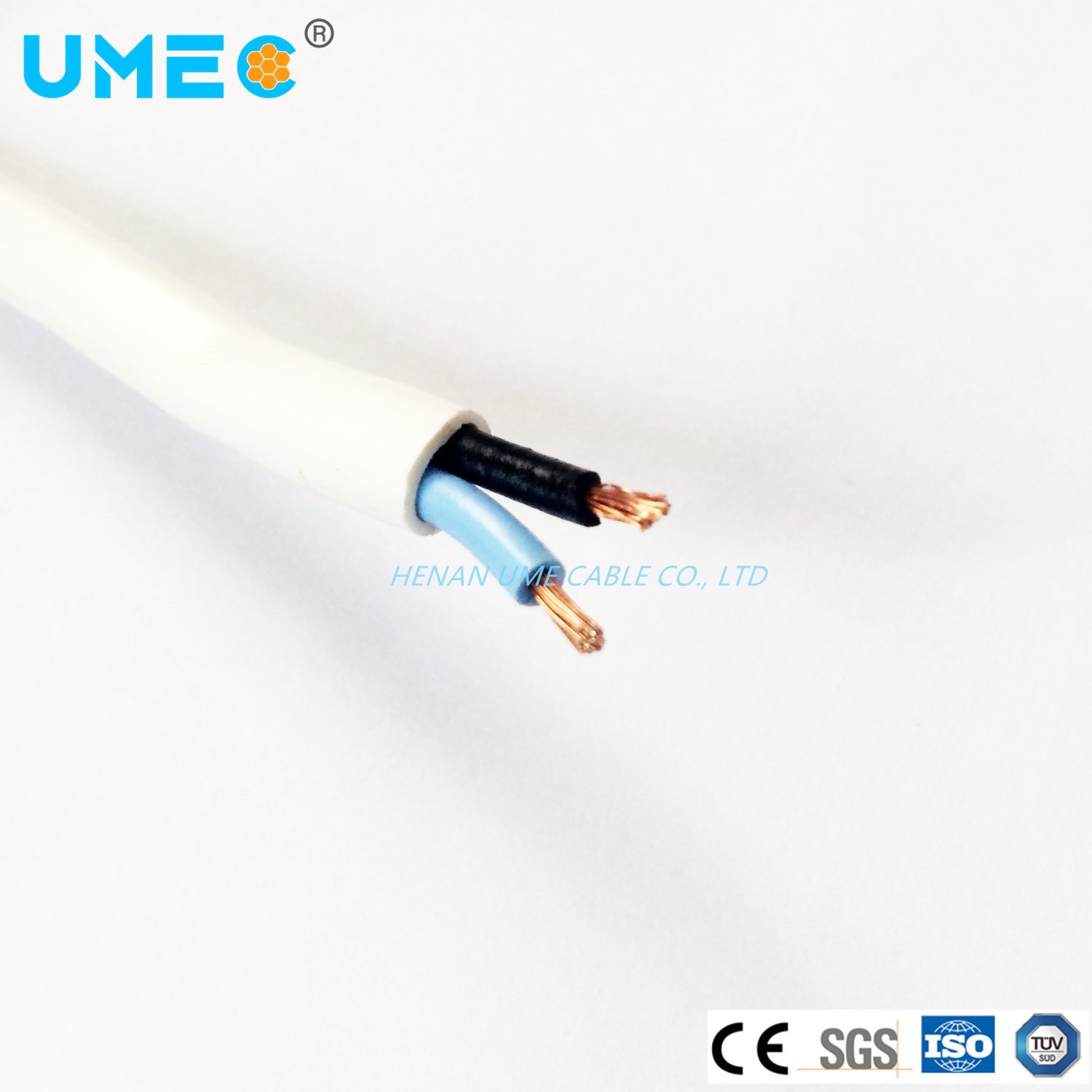 Home Improvement Flat Two-Core Copper/Aluminum Wire and Cable BVVB Blvvb 1.5/ 2.5/ 4/ 6 Sqmm in Roll Price