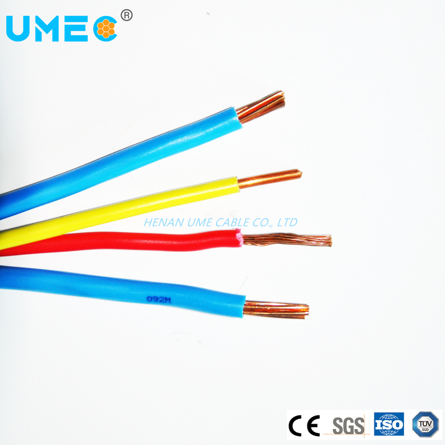 IEC 60227 Tw Thw Thw-2 4mm² 6mm² 10mm² Flame Retardant Communication Building Power Cable Wire