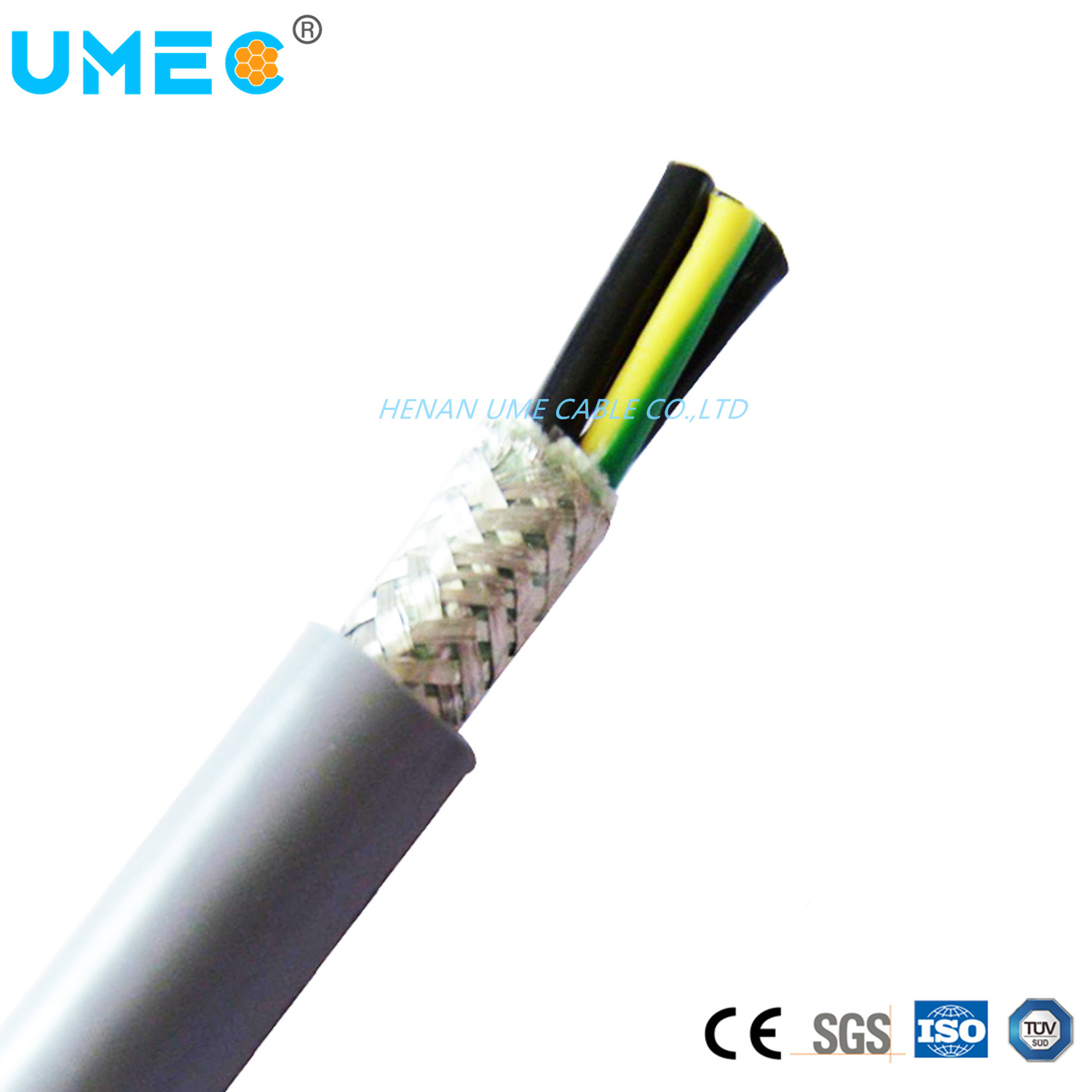 Équipement de contrôle ISO CE Câble de contrôle isolé PVC/XLPE Kvv Kvvp 2-16cx0.75 1.0 1.5 2.5 4 6mm2 Kvvp2 Kvv22