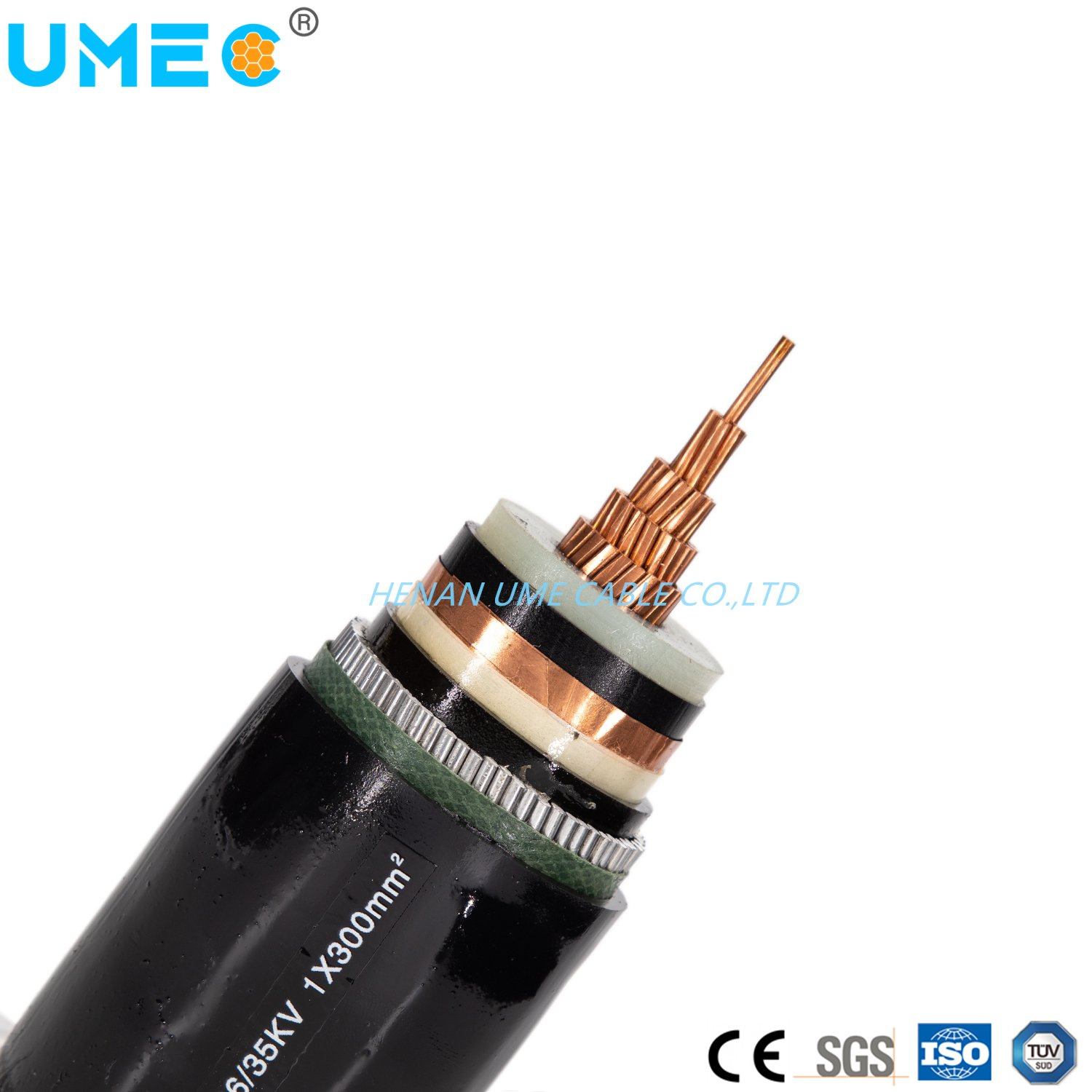 Câbles d′alimentation à faible tension 0.6/1kv Nyy isolation PVC gaine PVC