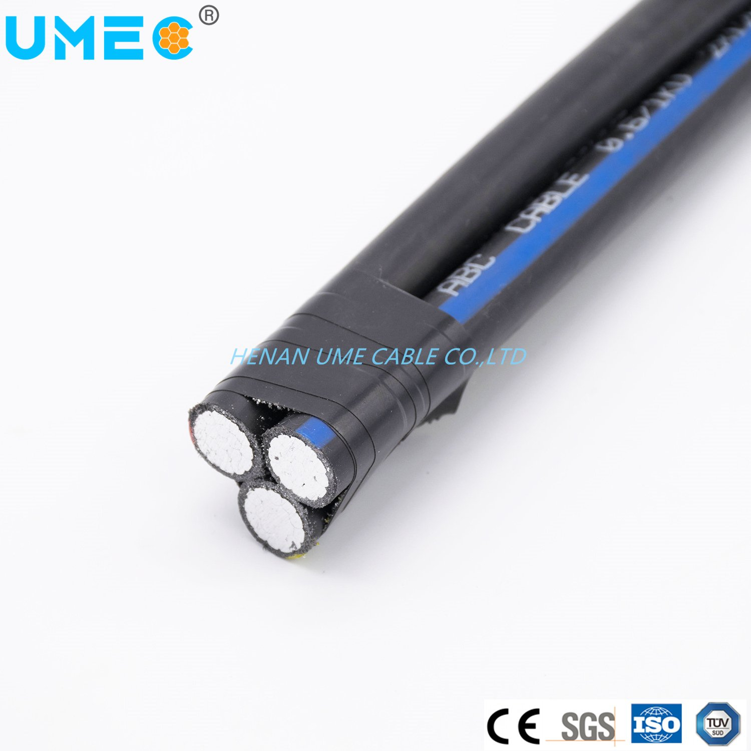Low Voltage Duplex/Triplex Service Drop ABC Cable 2*16+25mm2 Caai Cable