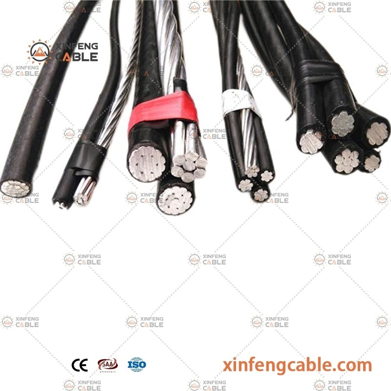 0.6/1kv AAC/AAAC/ACSR Conductor PE Insulated Electrical Cable Overhead Cable Manufacturers