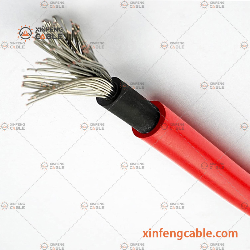 10/12/14/16AWG (2.5mmsq /4.0mmsq /6.0mmsq/10.0mmsq) Câble solaire PV approuvé UL et TUV
