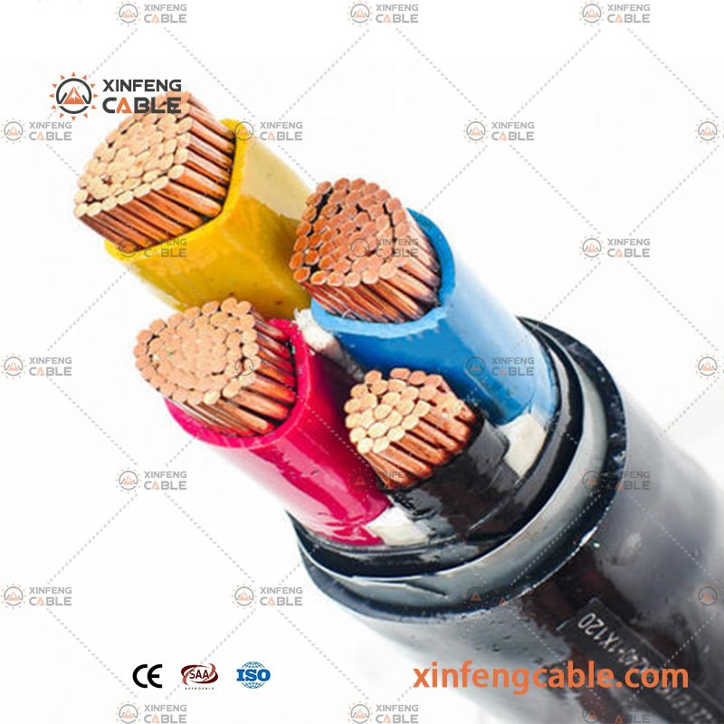 120mm 150mm 185mm 240mm2 0.6/1kv Low-Voltage Copper Cable Electrical Wires
