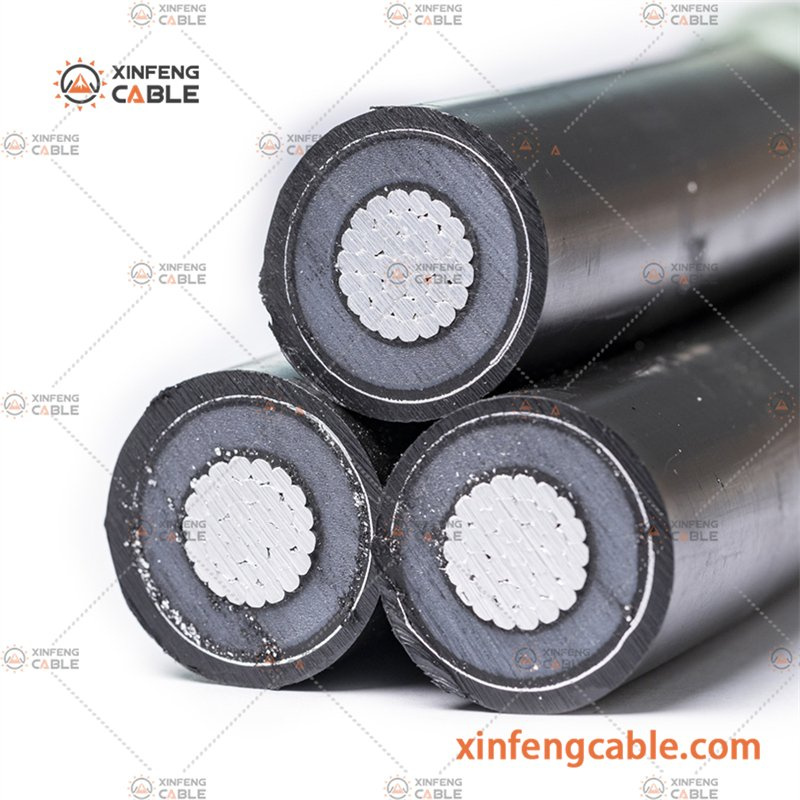 18/30kv 3X1X150 Câbles torsadés monopolaire à haute tension moyenne NFC 33-226