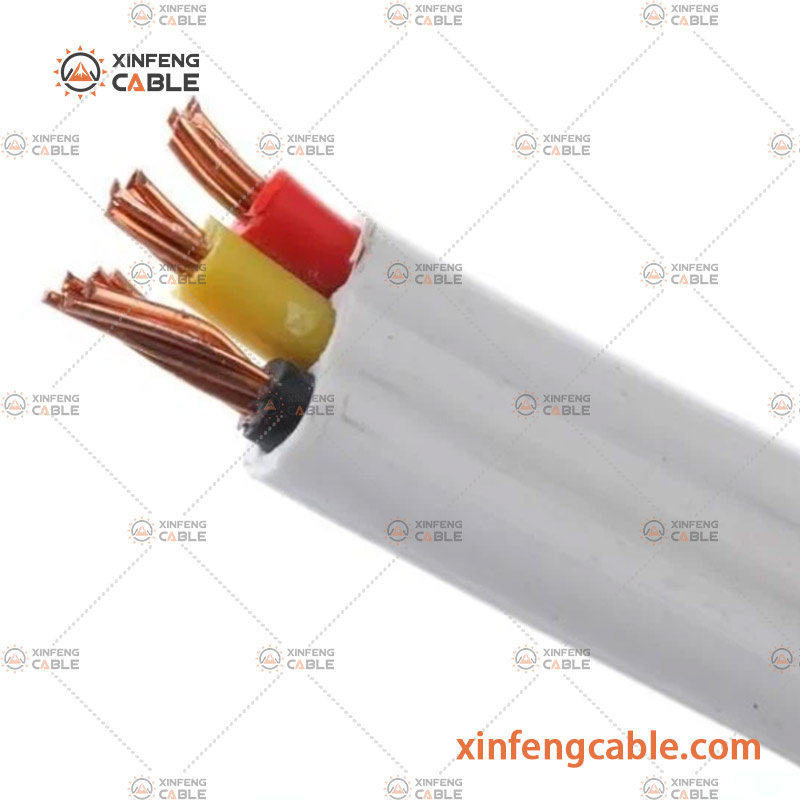 2.5mm2 Twin & Earth Flat TPS Cable Power Cable Low Voltage PVC Insulation Earth Wire 6242y