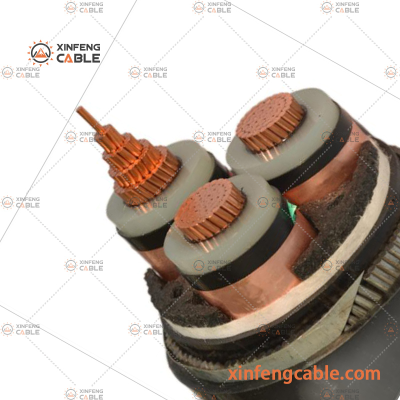 2xse2y / N2xse2y A2xse2y Na2xse2y 11kv 15kv Câble d′alimentation souterrain à moyenne tension