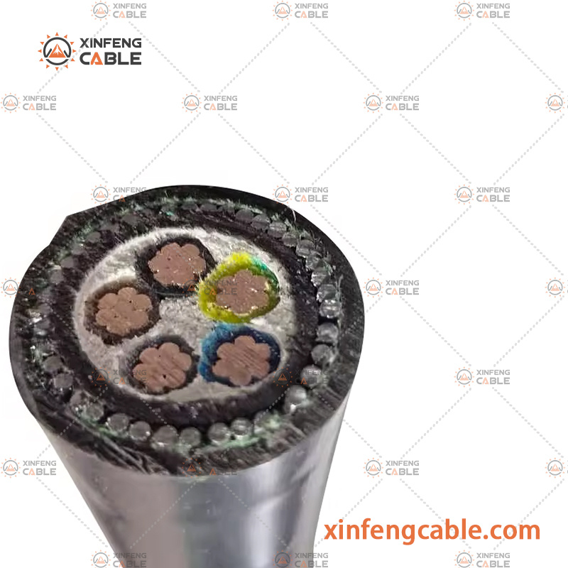 3 4 Core 25mm-150mm XLPE Power Cable Price Copper Armoured Low Voltage Power Cable