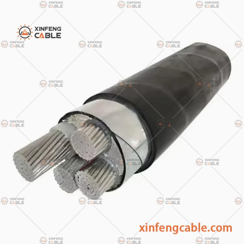 3 Core 120mm Armored Low Voltage Electrical Power Cable DIN VDE 0276