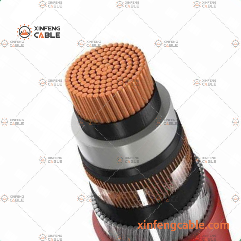 35kv Medium Voltage Single Core XLPE/PVC Insulated Underground Power Cable