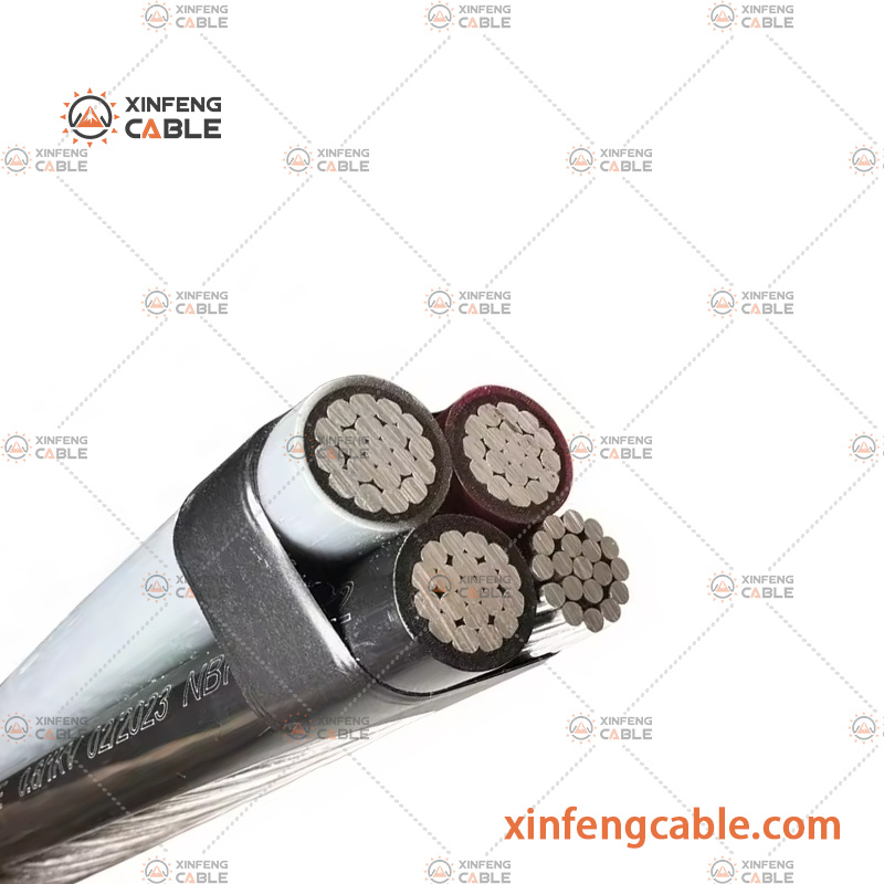 4 Câble de service à quatre conducteurs ABC AWG Hackney