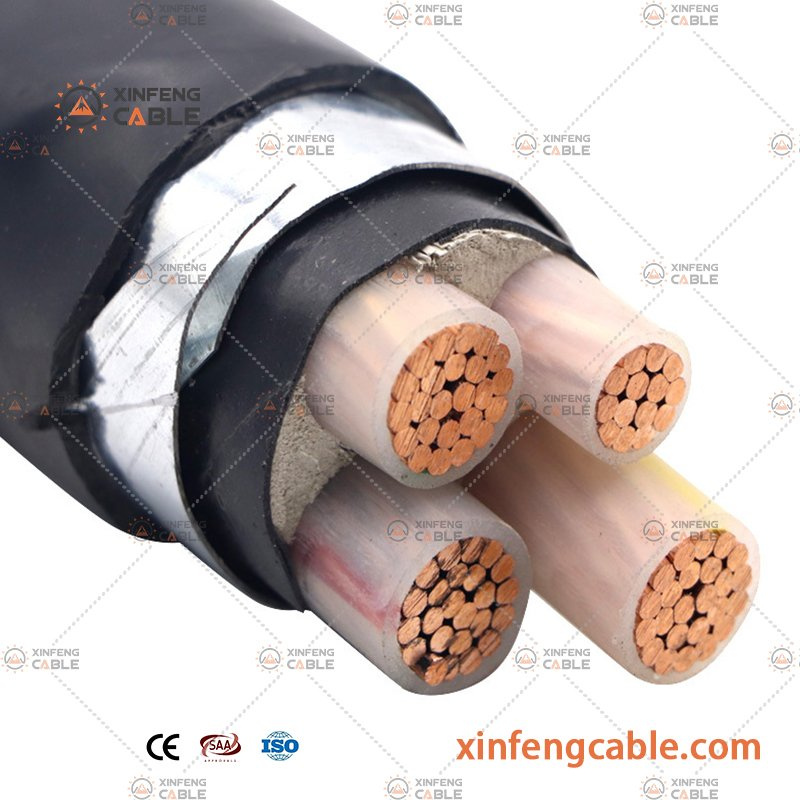 4 Core Copper 25mm 50mm 70mm 95mm XLPE Swa Armoured Power Cable