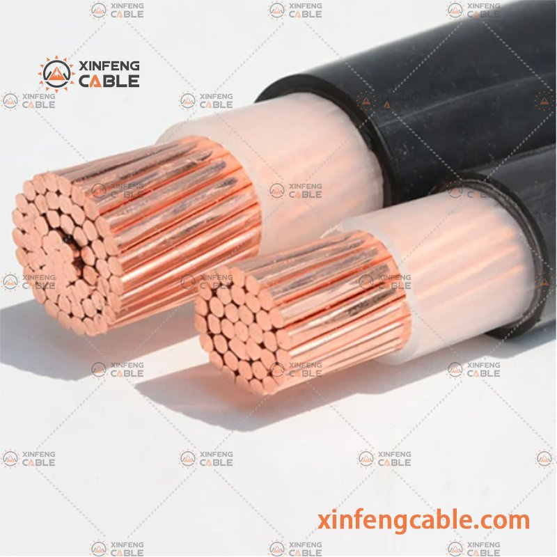 600/1000V XLPE Insulated PVC Sheated with Concentric Protective Cu Conductor Power Cable