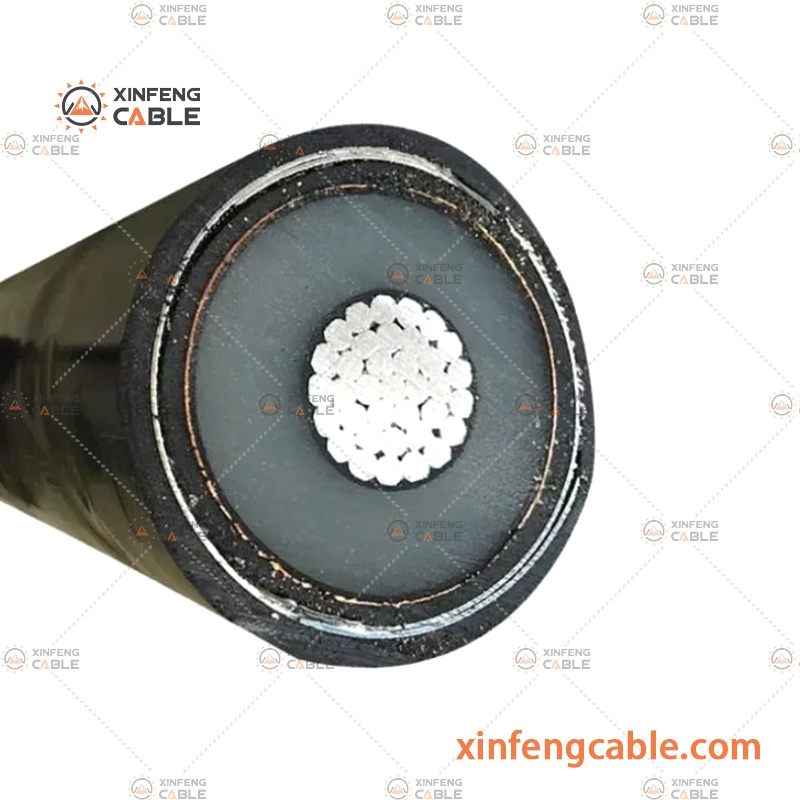 8.7/15kv Three Core 1X240mm2 Copper Shielded Armoured Cable Medium Voltage Power Cable