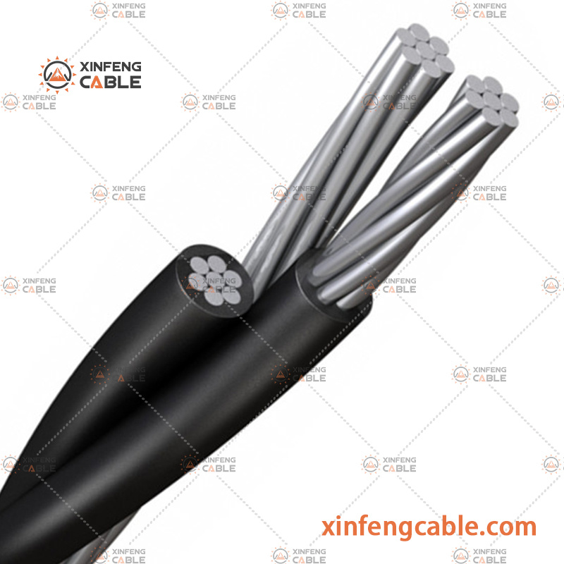 AAC ACSR AAAC Conductor XLPE PVC Insulated ABC Aerial Bundle Electrical Cable Overhead Cable Electric Wire Cable