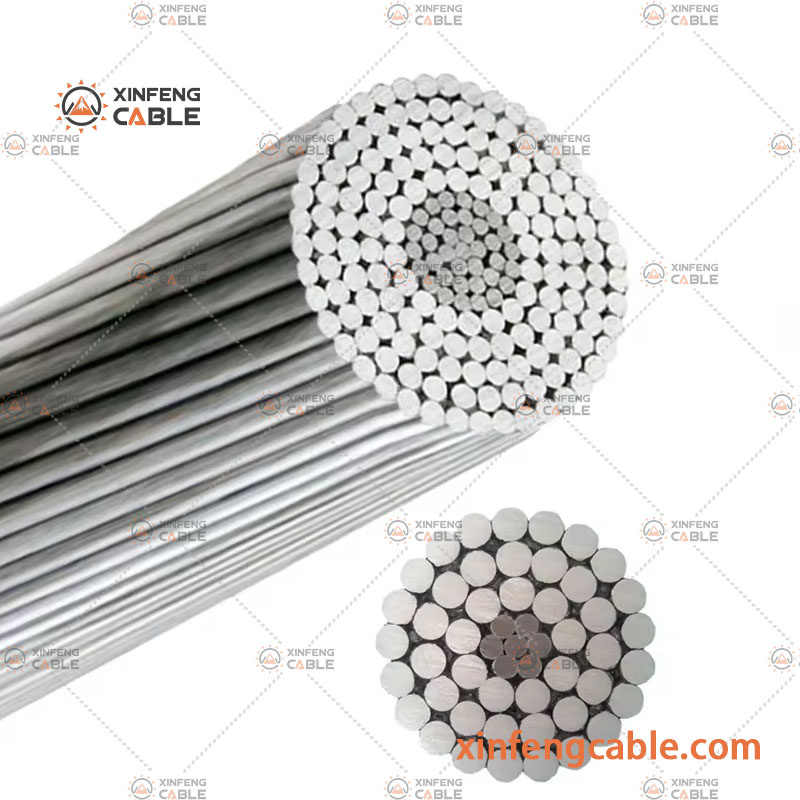Conducteur aérien en aluminium ACSR/AAC/AAAC/Gsw de haute qualité